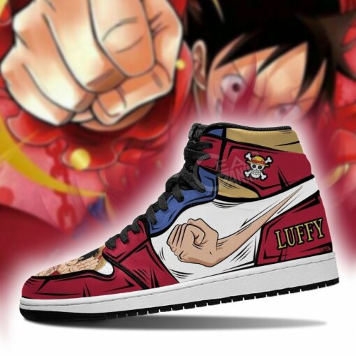 Luffy Sneakers One Piece Anime Shoes For Fan MN06 - 3 - GearAnime