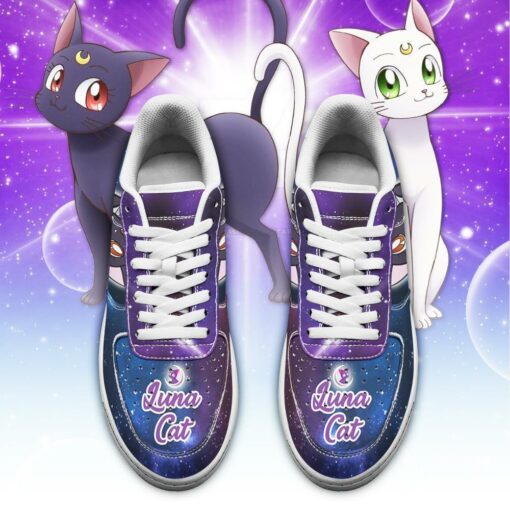 Luna Cat Sneakers Sailor Moon Anime Shoes Fan Gift PT04 - 2 - GearAnime