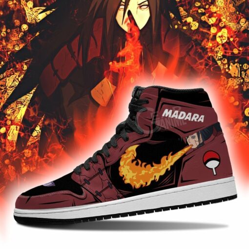 Madara Shoes Jutsu Fire Release Sneakers Naruto Anime Sneakers - 3 - GearAnime
