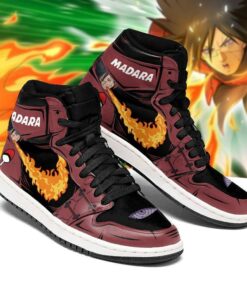 Madara Shoes Jutsu Fire Release Sneakers Naruto Anime Sneakers - 1 - GearAnime