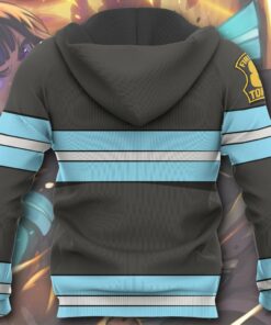 Maki Oze Fire Force Hoodie Shirt Anime Uniform Sweater Jacket - 7 - GearAnime