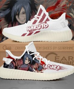 Uchiha Madara Shoes Naruto Custom Anime Sneakers TT10 - 1 - GearAnime