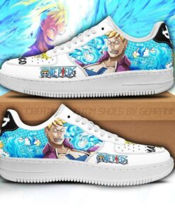 Marco Sneakers Custom One Piece Anime Shoes Fan PT04 - 1 - GearAnime