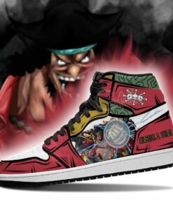 Marshall D. Teach Blackbeard Sneakers Skill One Piece Anime Shoes Fan MN06 - 3 - GearAnime
