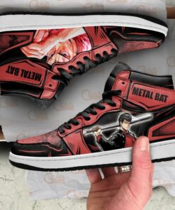 Metal Bat Sneakers One Punch Man Anime Custom Shoes MN10 - 4 - GearAnime