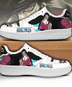 Mihawk Sneakers Custom One Piece Anime Shoes Fan PT04 - 1 - GearAnime