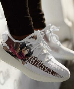 Mikasa Ackerman Shoes Attack On Titan Custom Anime Sneakers TT10 - 4 - GearAnime