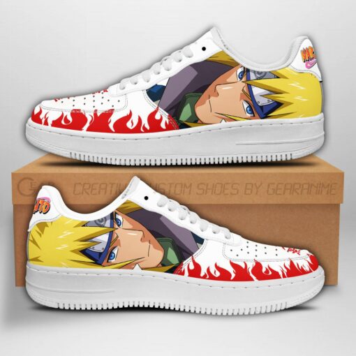 Minato Sneakers Naruto Anime Shoes Fan Gift PT04 - 1 - GearAnime