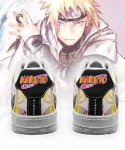 Minato Namikaze Sneakers Custom Shoes Naruto Anime Shoes Leather - 3 - GearAnime