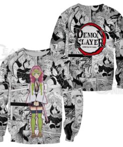 Demon Slayer Mitsuri Kanroji Hoodie Anime Mix Manga KNY Shirt - 2 - GearAnime
