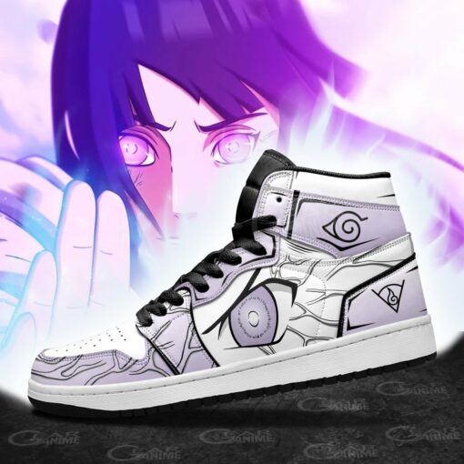 Hinata Byakugan Eyes Sneakers Naruto Anime Shoes - 4 - GearAnime