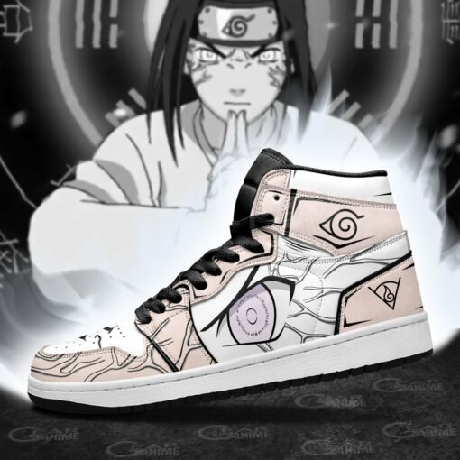 Neji Byakugan Eyes Sneakers Naruto Anime Shoes - 4 - GearAnime