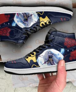 Sesshomaru Sneakers Dark Theme Custom Anime Shoes - 4 - GearAnime