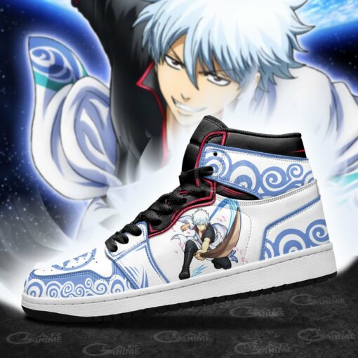 Gintoki Sneakers Gintama Custom Anime Shoes - 3 - GearAnime
