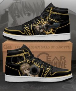 Okita Sougo Sneakers Gintama Custom Anime Shoes - 1 - GearAnime
