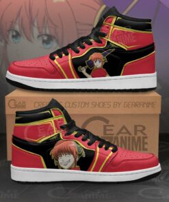 Kagura Sneakers Gintama Custom Anime Shoes - 1 - GearAnime