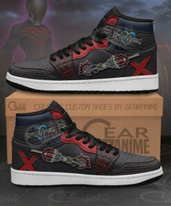 Kingdom Hearts Vanitas Sword Sneakers Anime Shoes - 1 - GearAnime