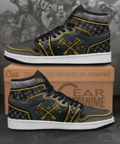 Kingdom Hearts Sneakers Custom Shoes - 1 - GearAnime