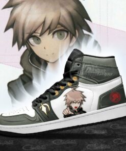 Makoto Naegi Sneakers Danganronpa Custom Anime Shoes - 3 - GearAnime