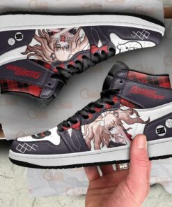 Junko Enoshima Sneakers Danganronpa Custom Anime Shoes - 4 - GearAnime
