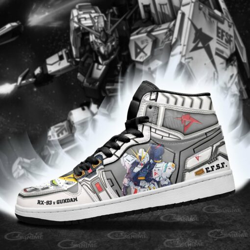 RX-93 _ Gundam Sneakers Gundam Anime Shoes - 4 - GearAnime