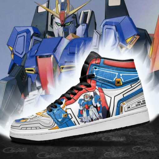 MSZ-006 Zeta Gundam Sneakers Gundam Anime Shoes - 4 - GearAnime