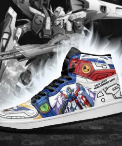 Gundam Sneakers XXXG-00W0 Wing Gundam Zero Anime Shoes - 4 - GearAnime