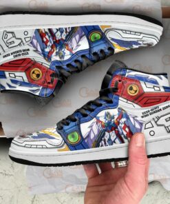 Gundam Sneakers XXXG-00W0 Wing Gundam Zero Anime Shoes - 3 - GearAnime