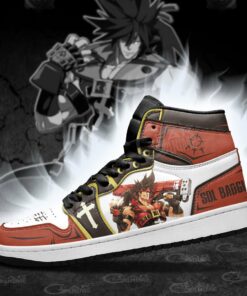 Guilty Gear Sol Badguy Sneakers Custom Anime Shoes - 4 - GearAnime