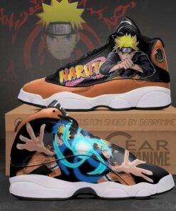 Uzumaki Naruto Rasengan Jd13 Sneakers Custom Anime Shoes - 1 - GearAnime