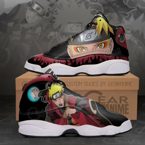 Naruto Sage Mode Jd13 Sneakers Naruto Custom Anime Shoes - 1 - GearAnime