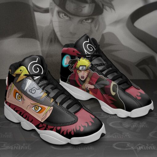 Naruto Sage Mode Jd13 Sneakers Naruto Custom Anime Shoes - 2 - GearAnime