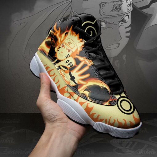 Naruto Kurama Mode Jd13 Sneakers Naruto Custom Anime Shoes - 3 - GearAnime