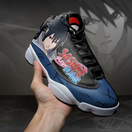 Uchiha Sasuke JD13 Sneakers Naruto Custom Anime Shoes - 3 - GearAnime