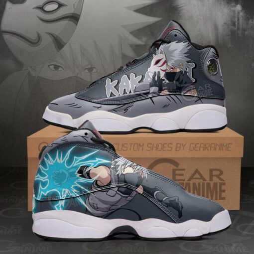 Kakashi Anbu JD13 Sneakers Naruto Custom Anime Shoes - 1 - GearAnime