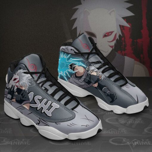 Kakashi Anbu JD13 Sneakers Naruto Custom Anime Shoes - 2 - GearAnime