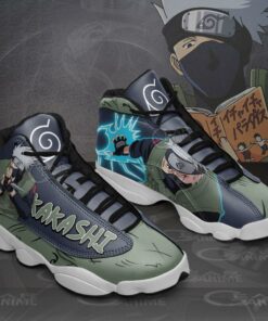 Hatake Kakashi JD13 Sneakers Jounin Naruto Custom Anime Shoes - 2 - GearAnime