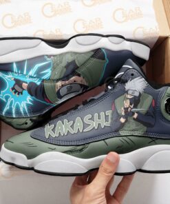 Hatake Kakashi JD13 Sneakers Jounin Naruto Custom Anime Shoes - 4 - GearAnime