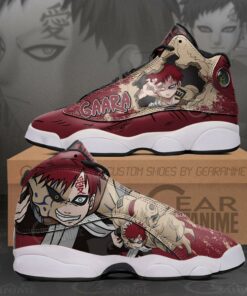 Gaara JD13 Sneakers Sand Skill Naruto Custom Anime Shoes - 1 - GearAnime