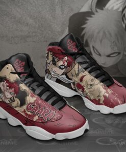 Gaara JD13 Sneakers Sand Skill Naruto Custom Anime Shoes - 2 - GearAnime
