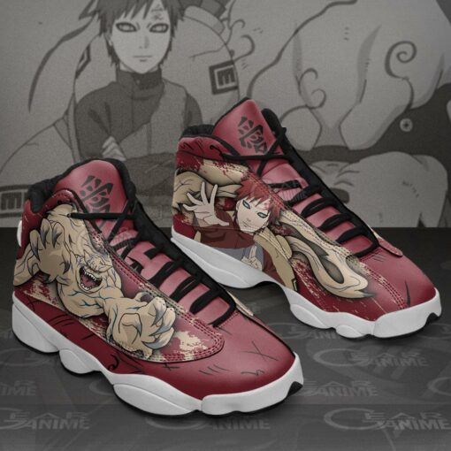 Gaara and Shukaku JD13 Sneakers Naruto Anime Shoes - 2 - GearAnime