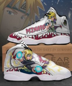 Minato Namikaze Jd13 Sneakers Naruto Custom Anime Shoes - 1 - GearAnime