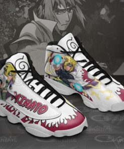 Minato Namikaze Jd13 Sneakers Naruto Custom Anime Shoes - 2 - GearAnime