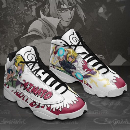 Minato Namikaze Jd13 Sneakers Naruto Custom Anime Shoes - 2 - GearAnime