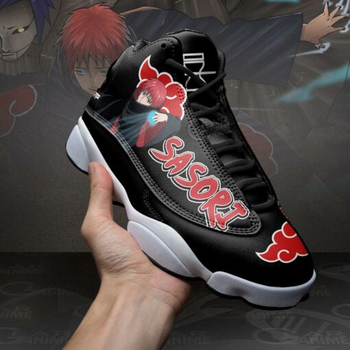 Akatsuki Sasori Jd13 Sneakers Naruto Custom Anime Shoes - 4 - GearAnime