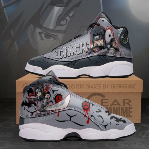 Itachi Anbu Jd13 Sneakers Naruto Custom Anime Shoes - 1 - GearAnime