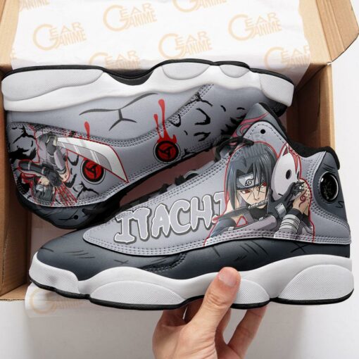 Itachi Anbu Jd13 Sneakers Naruto Custom Anime Shoes - 4 - GearAnime