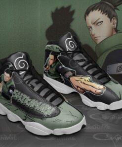 Shikamaru Nara Jd13 Sneakers Naruto Custom Anime Shoes - 2 - GearAnime