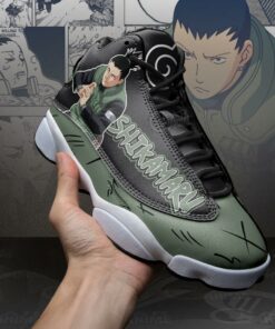 Shikamaru Nara Jd13 Sneakers Naruto Custom Anime Shoes - 3 - GearAnime