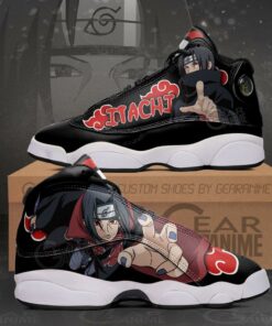Uchiha Itachi JD13 Sneakers Naruto Custom Anime Shoes - 1 - GearAnime